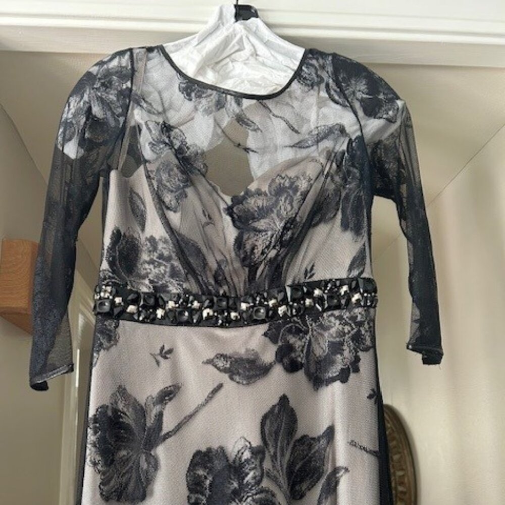 Black and Silver Dress